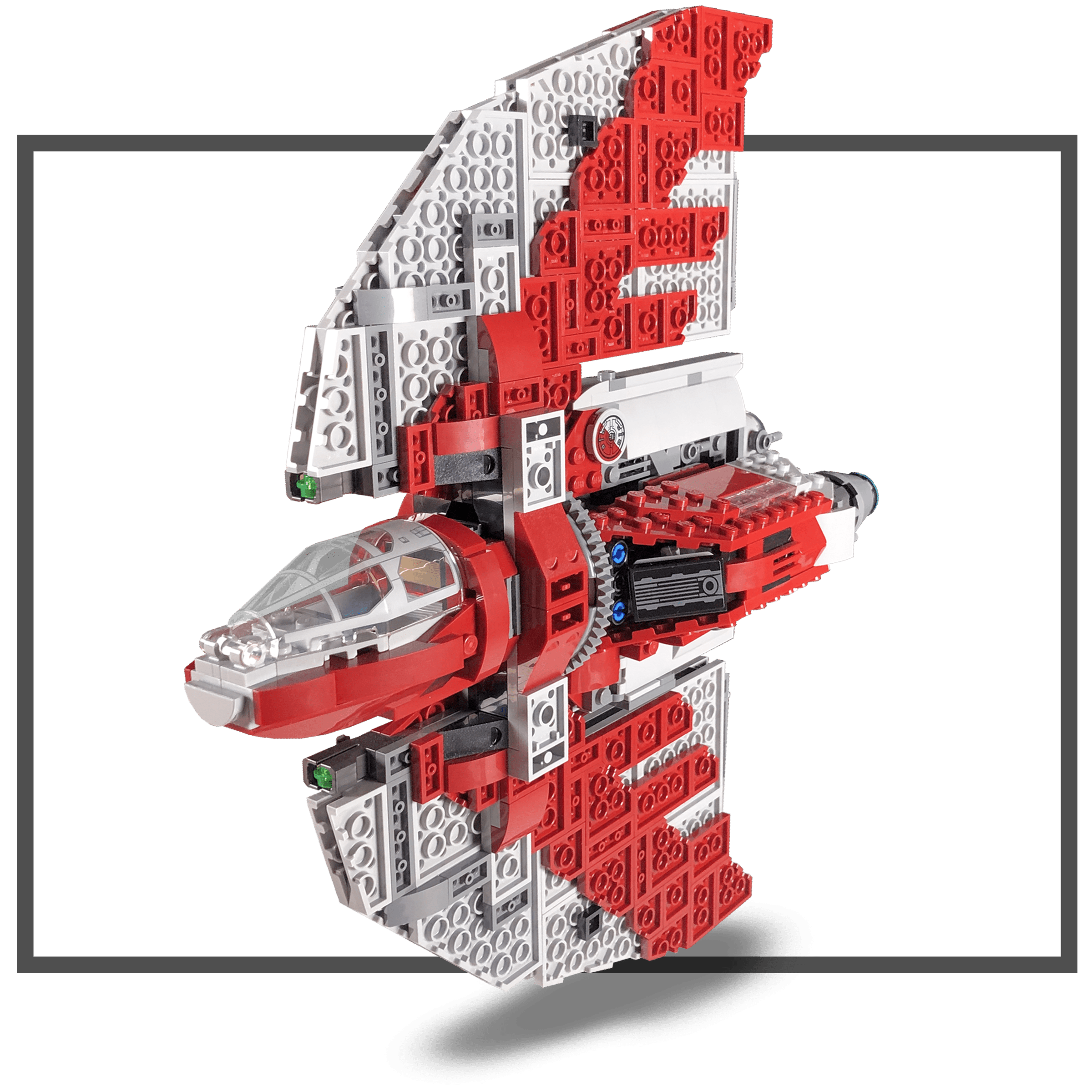 Expansion for dark-red Shuttle (75362)