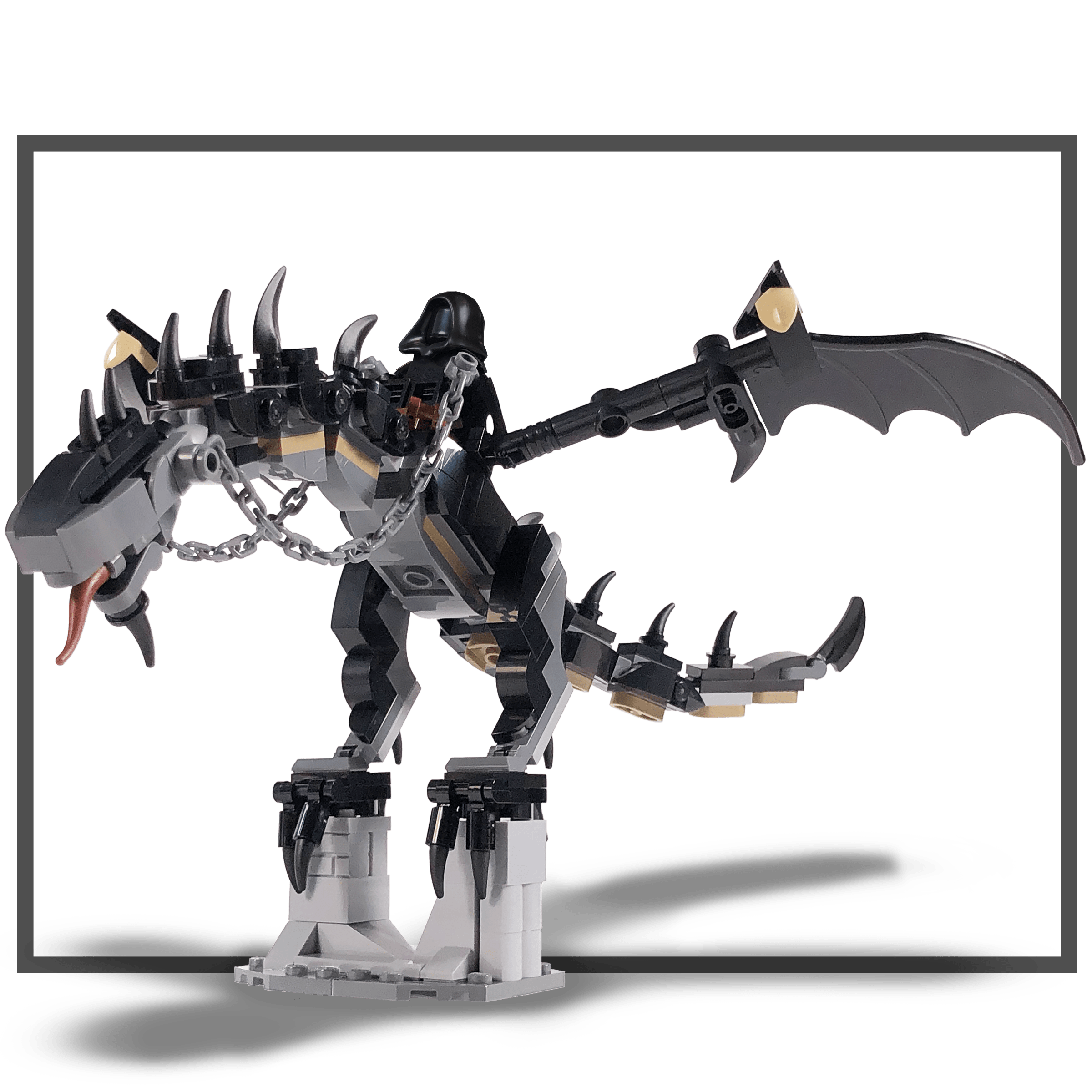 Flying Beast with Dark rider (by iTavix)