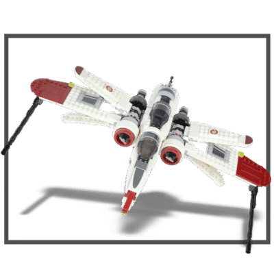 Expansion for red, double-winged Starfighter (75402)