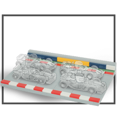 Display Stand for form1 cars (71049)