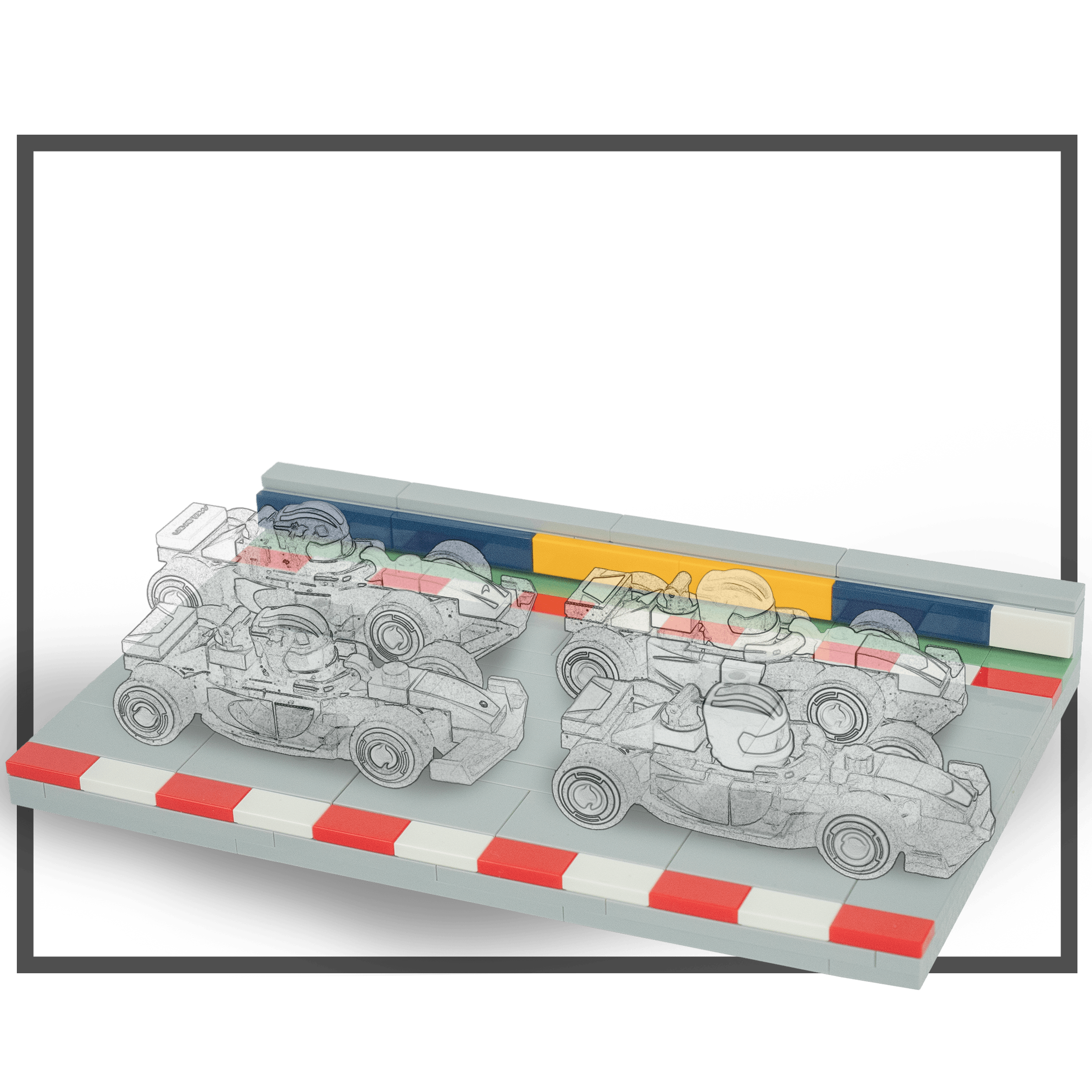 Display Stand for form1 cars (71049)