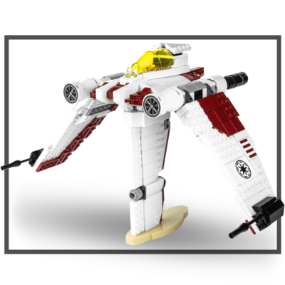 Expansion for red, tripple winged Starfighter (75432)