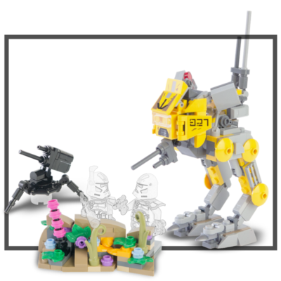Expansion for colorful planet battle scene (75431)